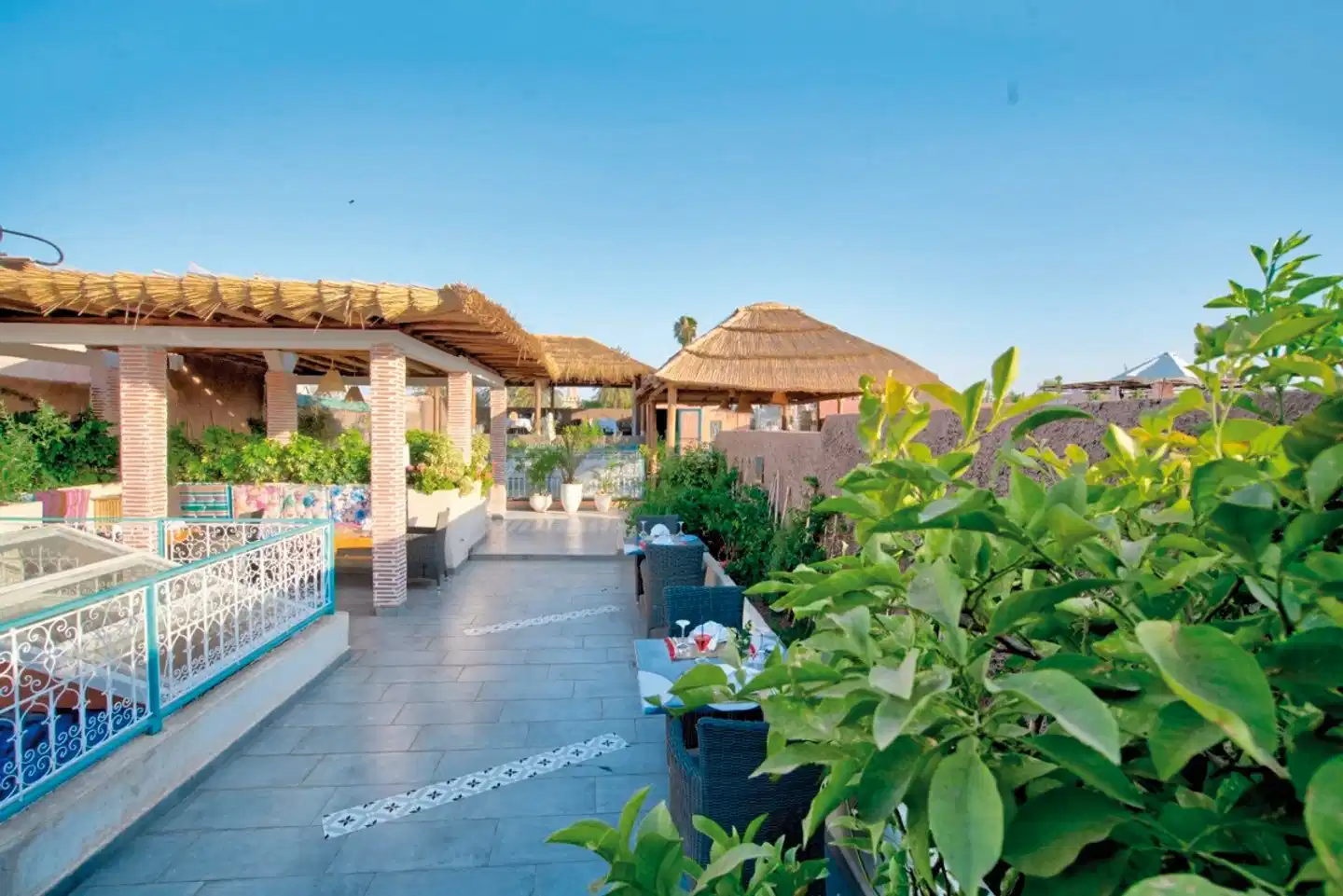 Riad Les Oliviers Aussenansicht