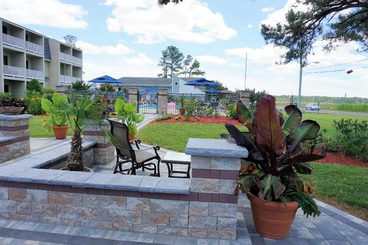 Spark by Hilton Chincoteague Island Terrasse