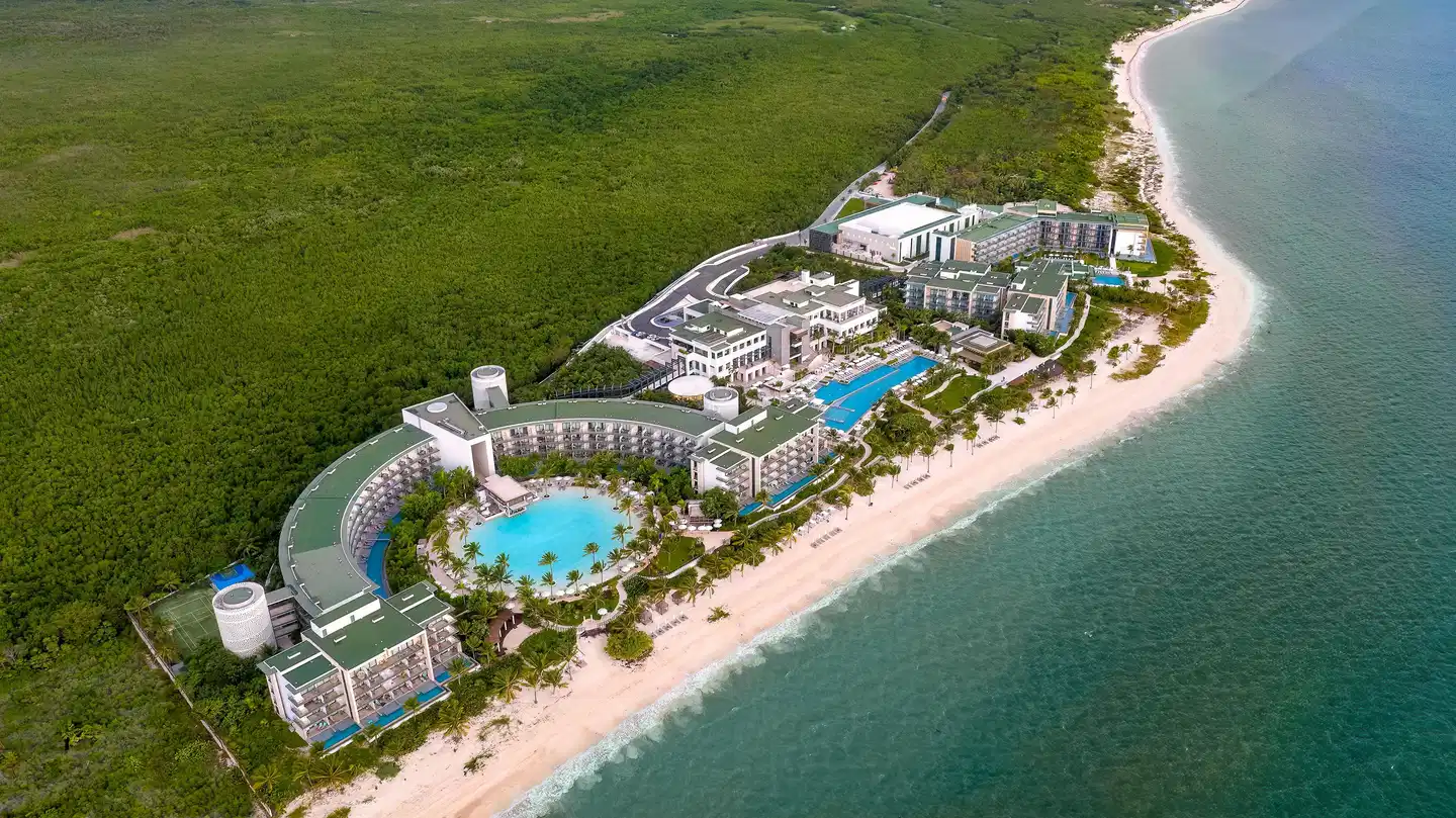Haven Riviera Cancun Resort & Spa Luftaufnahme