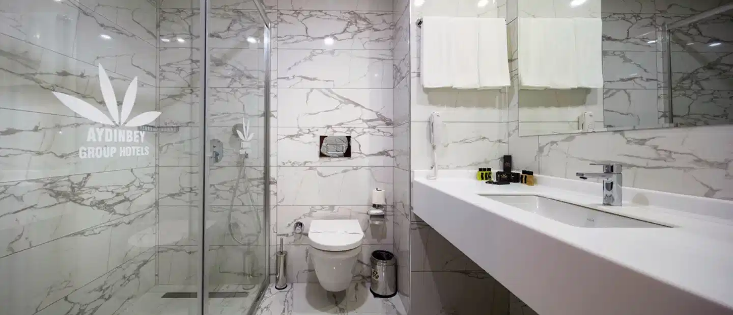 Aydinbey Queen's Palace & Spa Badezimmer
