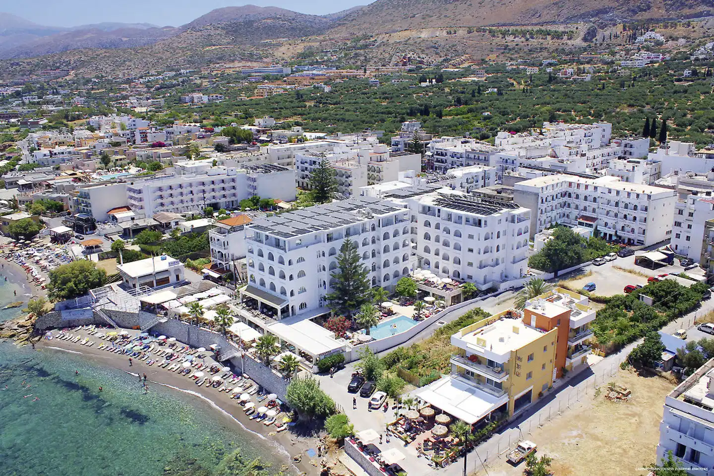 Hotel Glaros Beach Aussenansicht