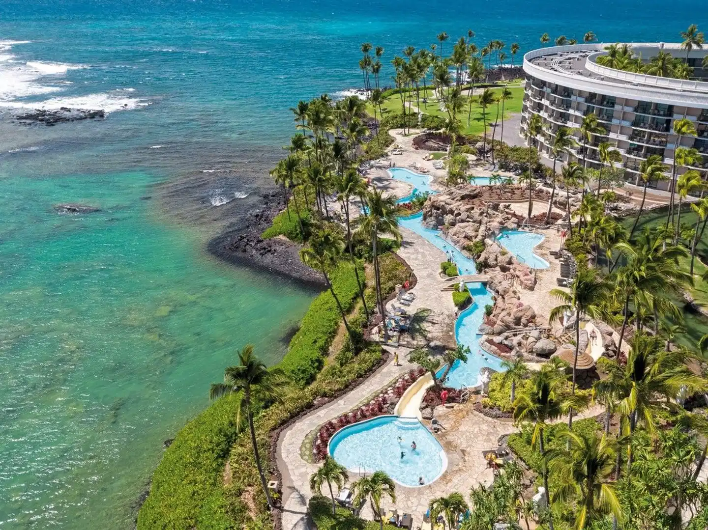 Hilton Waikoloa Village Aussenansicht