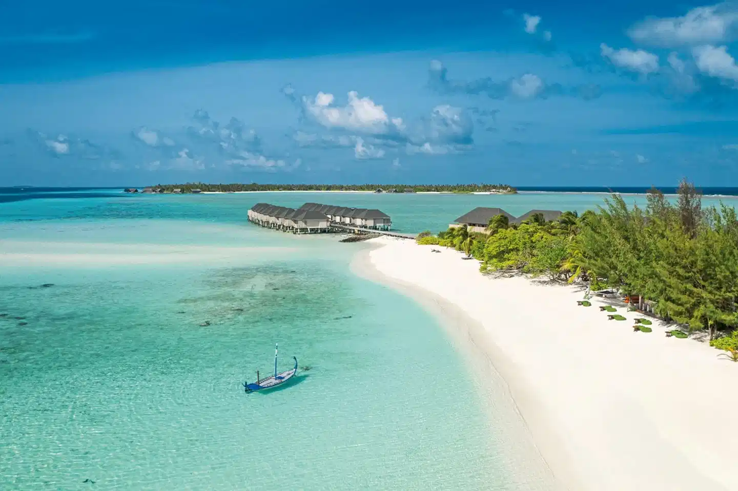 Summer Island Maldives Landschaft