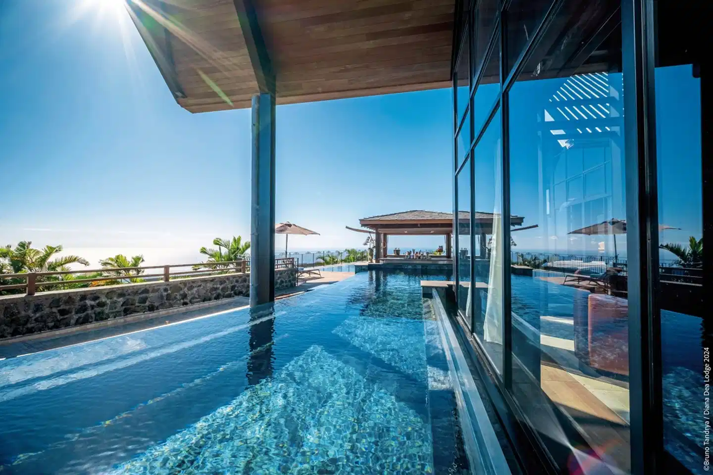 Diana Dea Lodge Terrasse