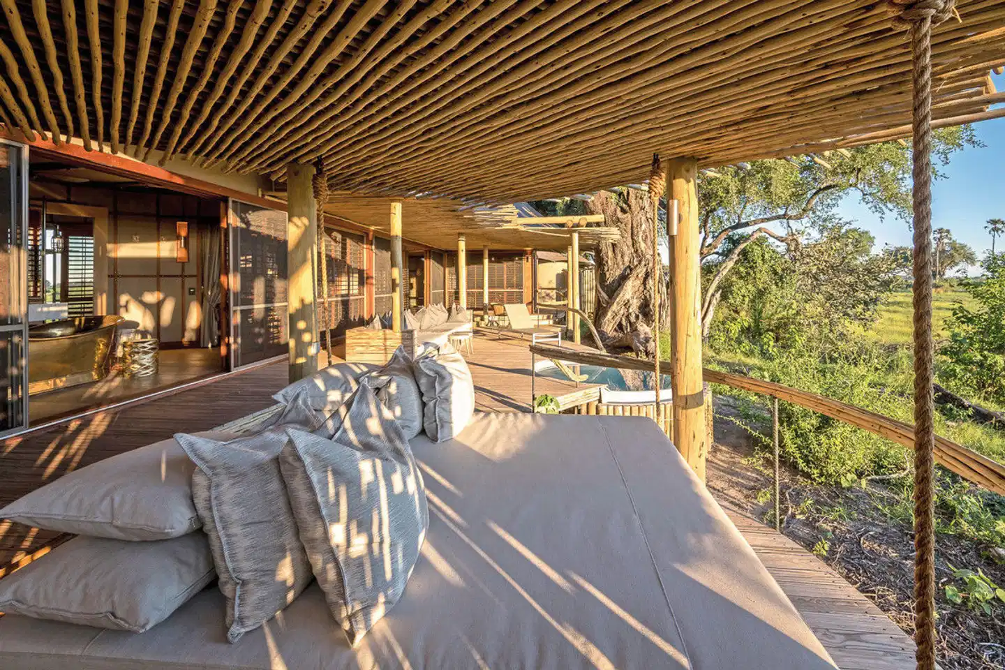 Wilderness Mombo Camp Lobby