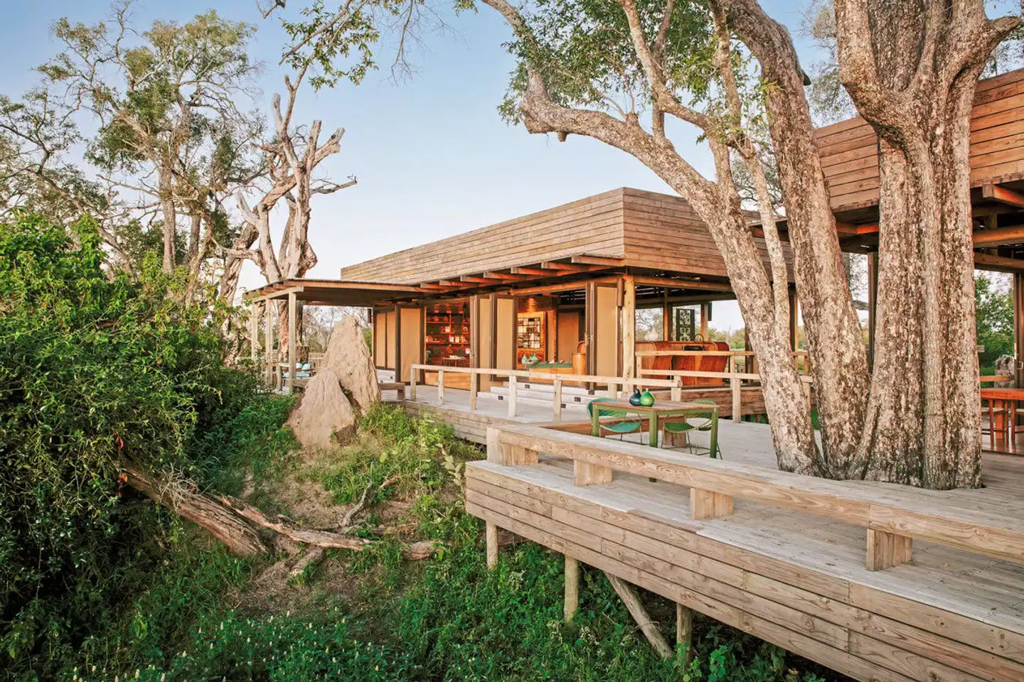 Wilderness Vumbura Plains Camp Aussenansicht