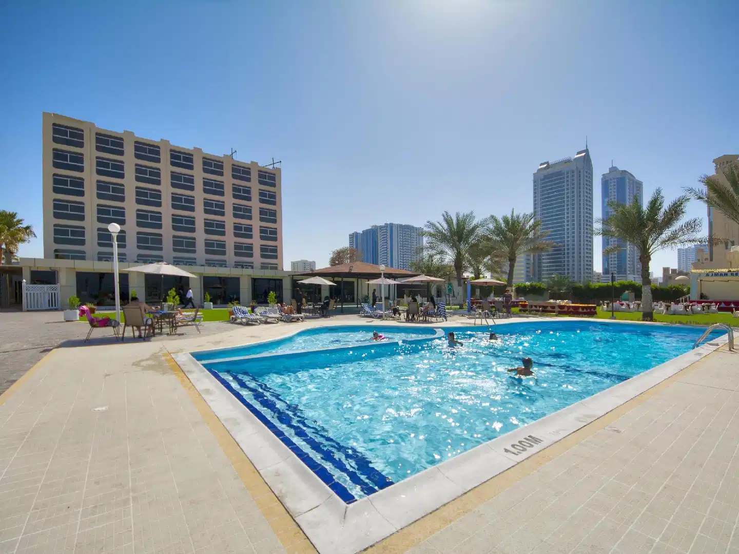 Ajman Beach Hotel Pool