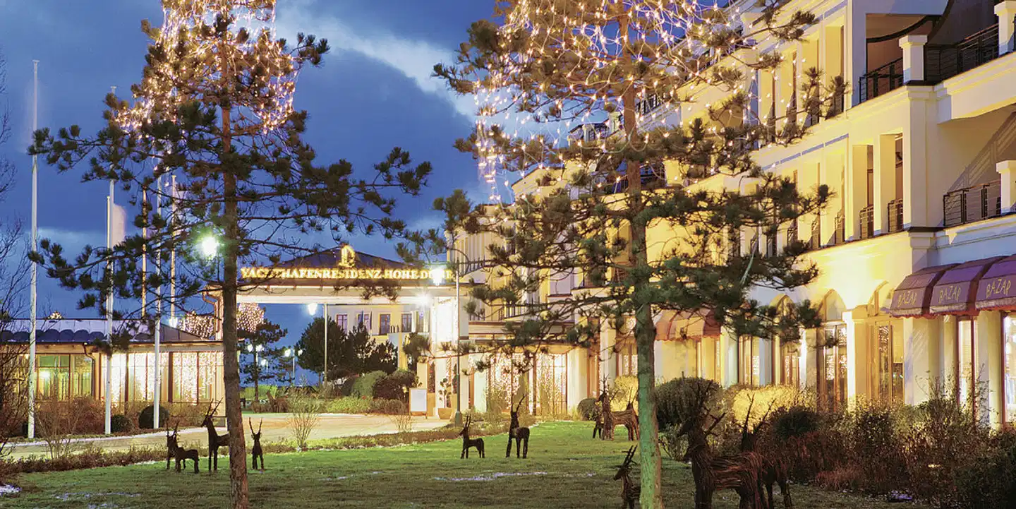 Yachthafenresidenz Hohe Düne Aussenansicht