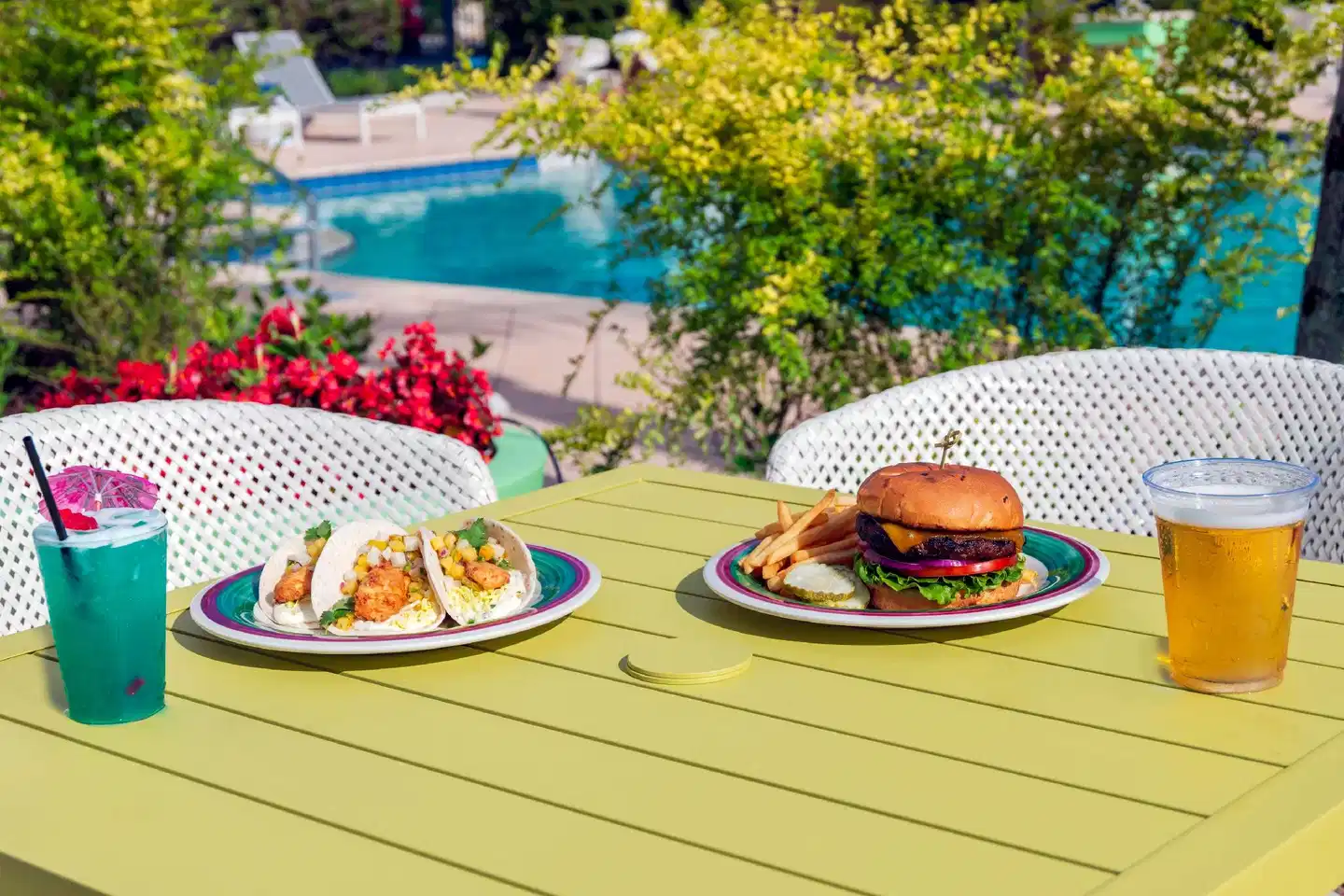Hilton Garden Inn Orlando International Drive North Terrasse