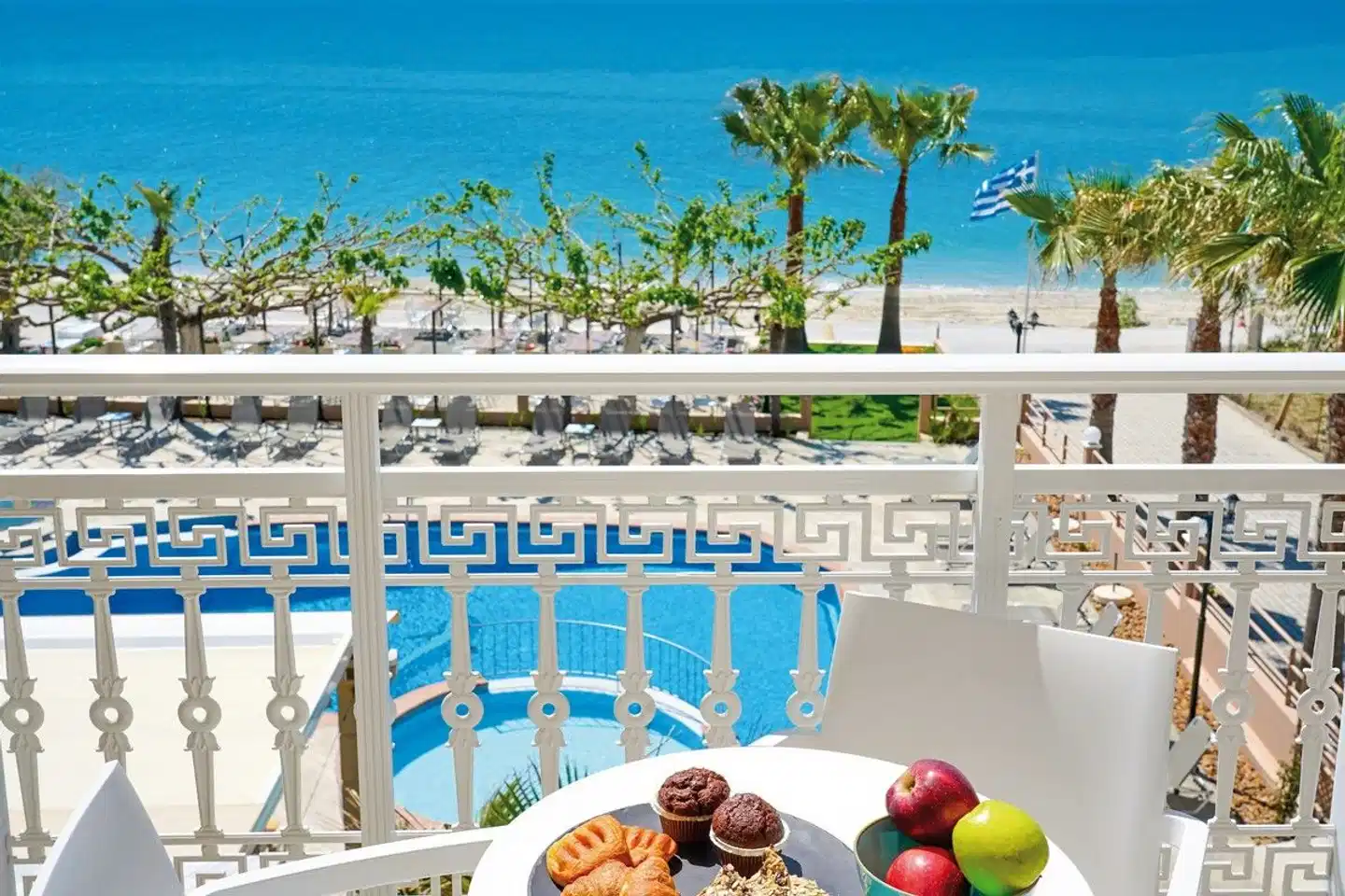 Blue View Superior Suites Terrasse