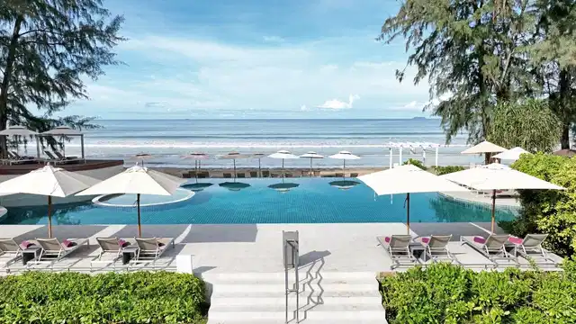 Twin Lotus Resort & Spa Terrasse