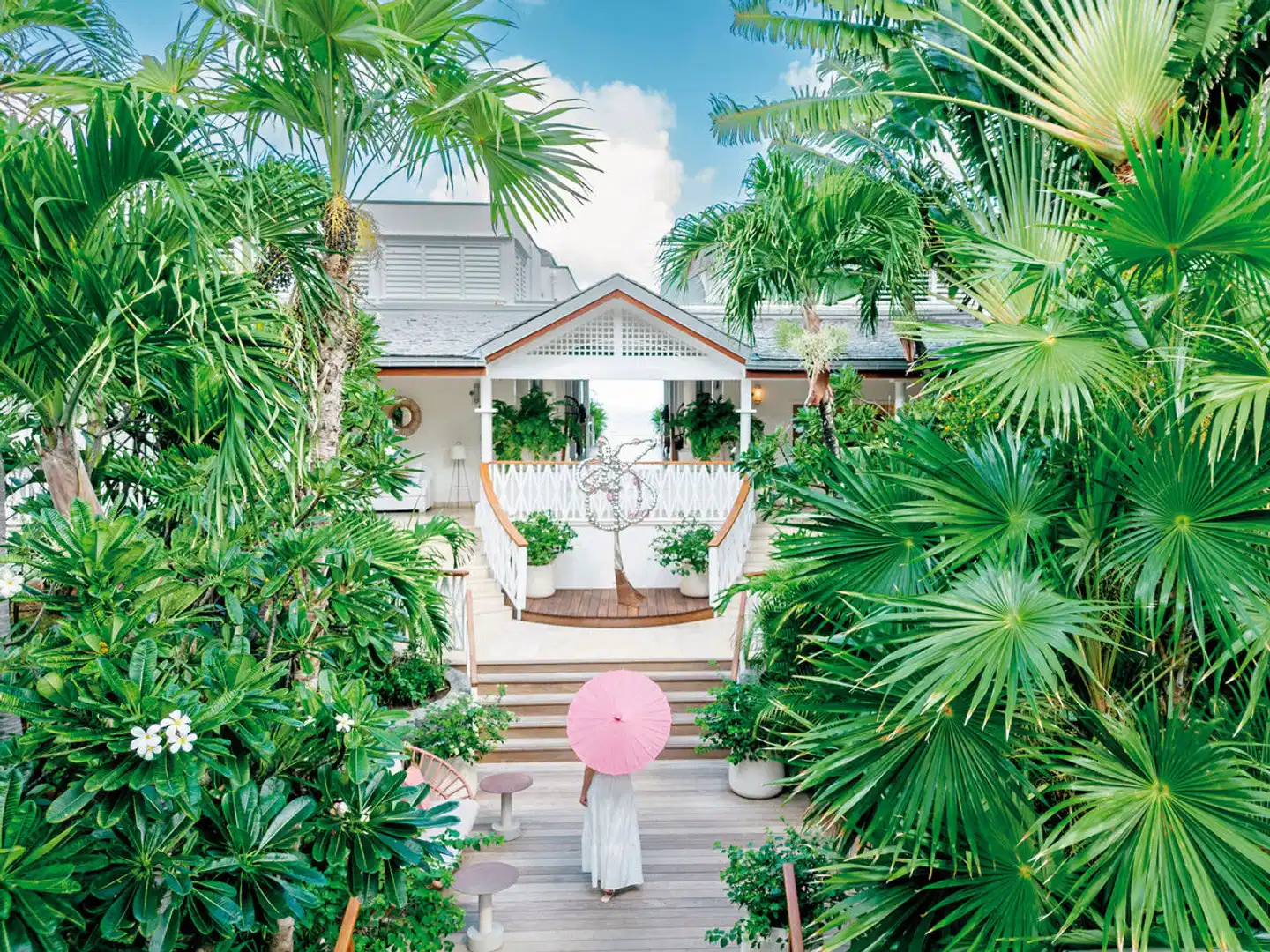 Cheval Blanc St. Barth Garten