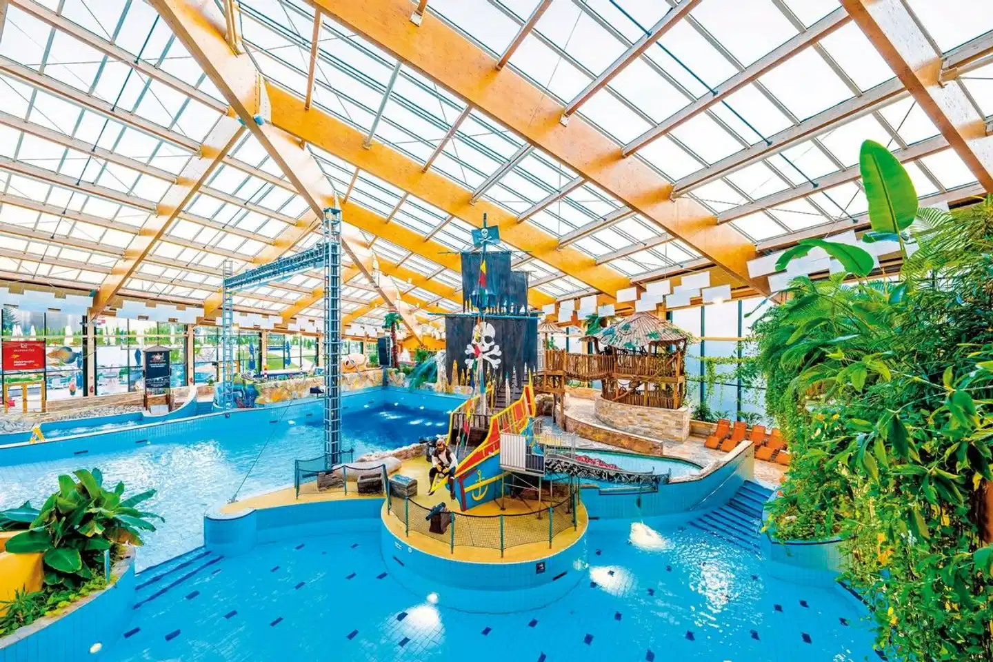 Aquapalace Hotel Prague Hallenbad