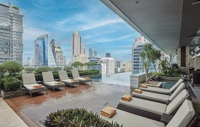 Eastin Grand Hotel Sathorn Bangkok Terrasse