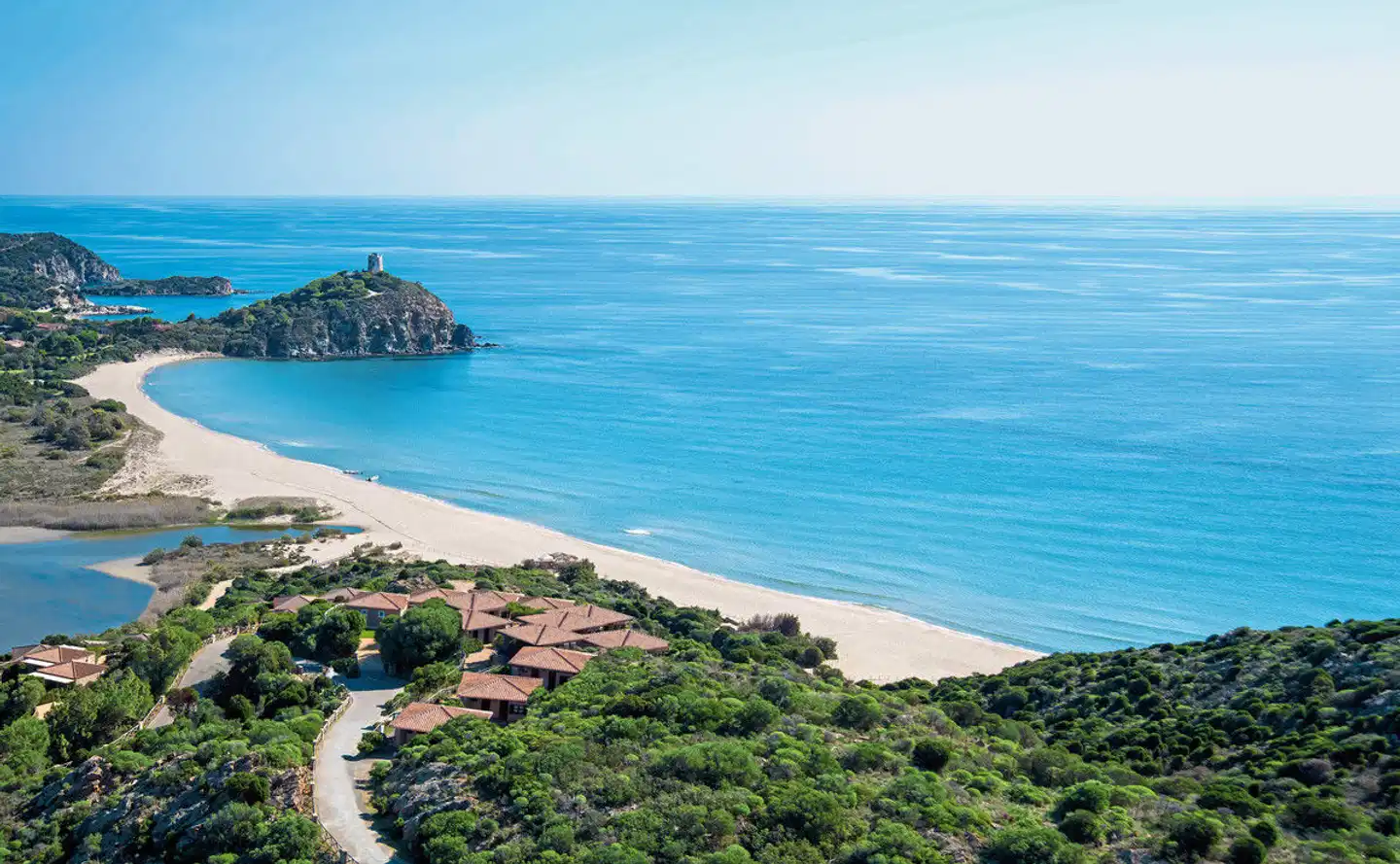 Chia Laguna - Hotel Village Landschaft