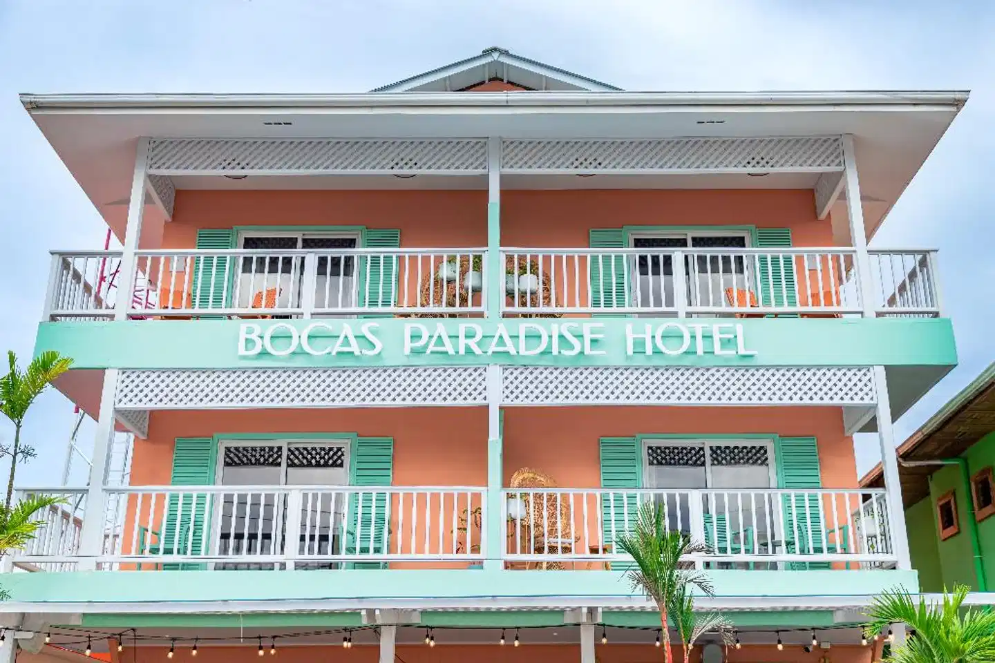 Bocas Paradise Hotel Aussenansicht