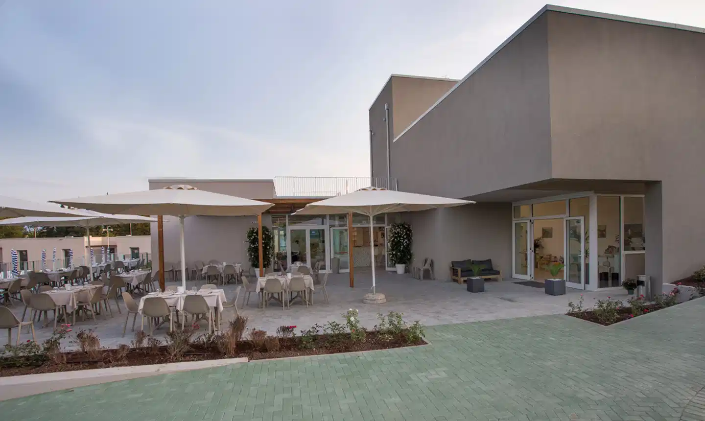 Sisan Family Resort Terrasse