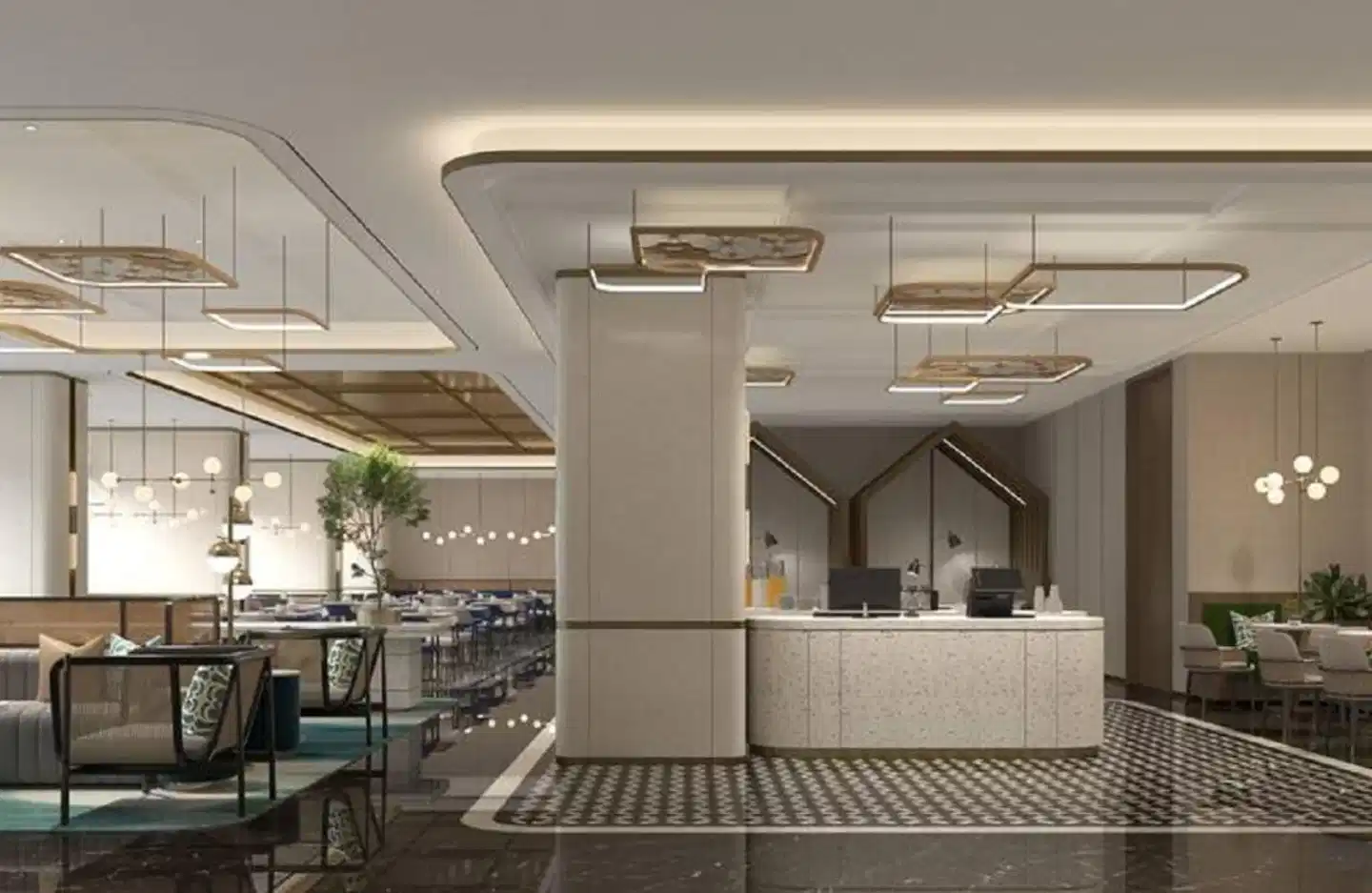 Hilton Garden Inn Beijing West Railway Station Lobby