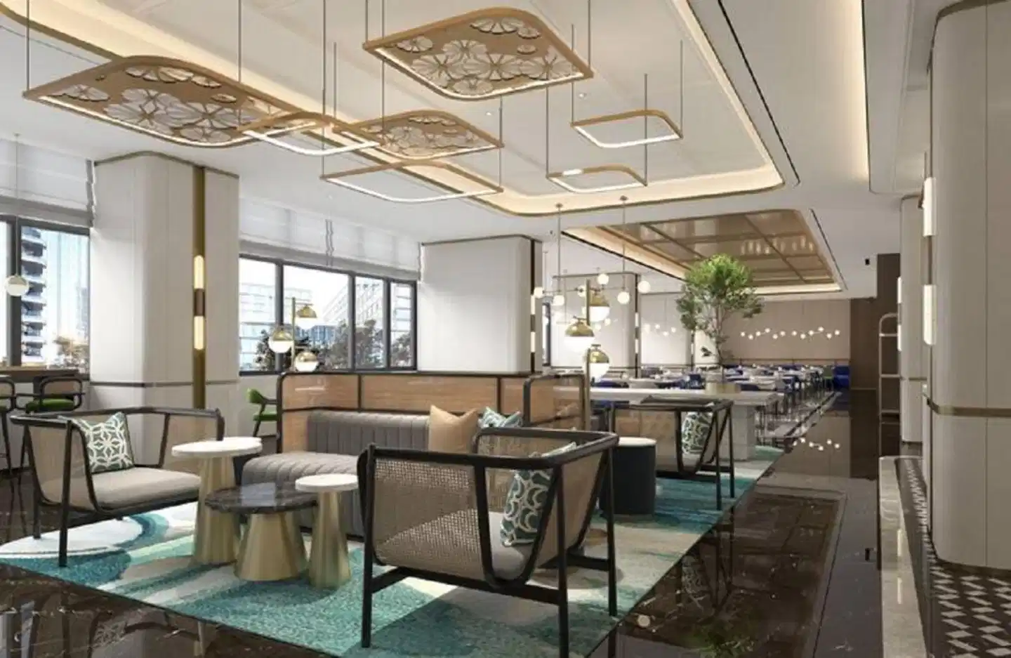 Hilton Garden Inn Beijing West Railway Station Lobby