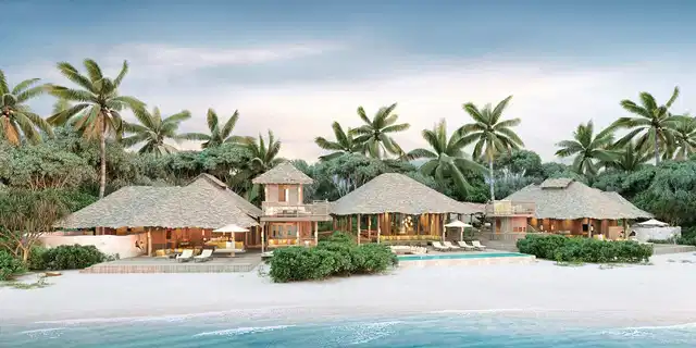 Soneva Secret Aussenansicht