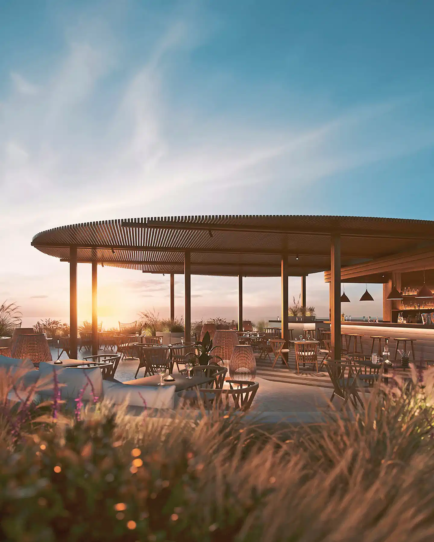 Alkyna Lifestyle Beach Resort Terrasse