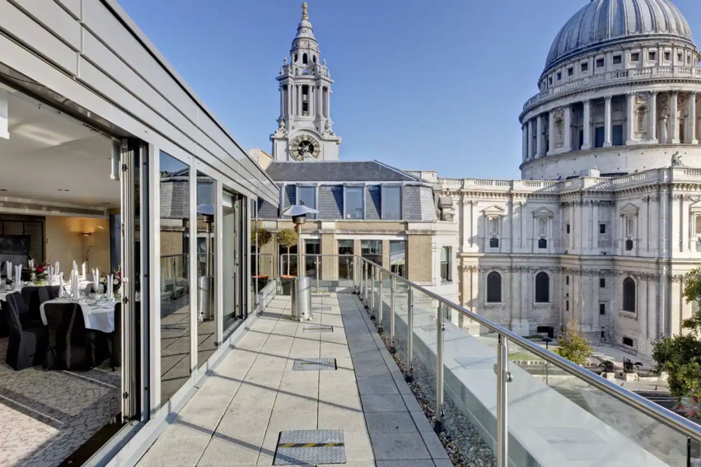 Leonardo Royal Hotel London St. Paul's Terrasse