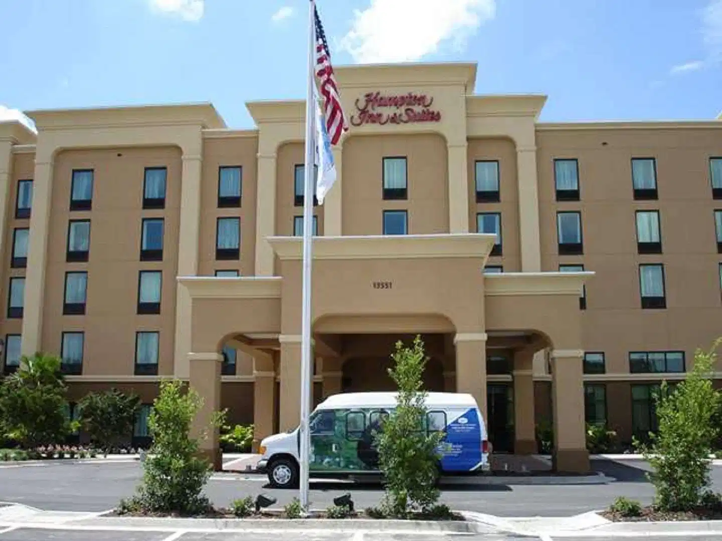 Hampton Inn & Suites Jacksonville-Airport Aussenansicht