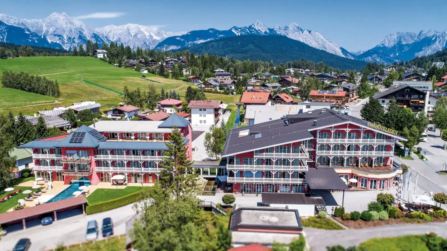 Das Hotel Eden Landschaft