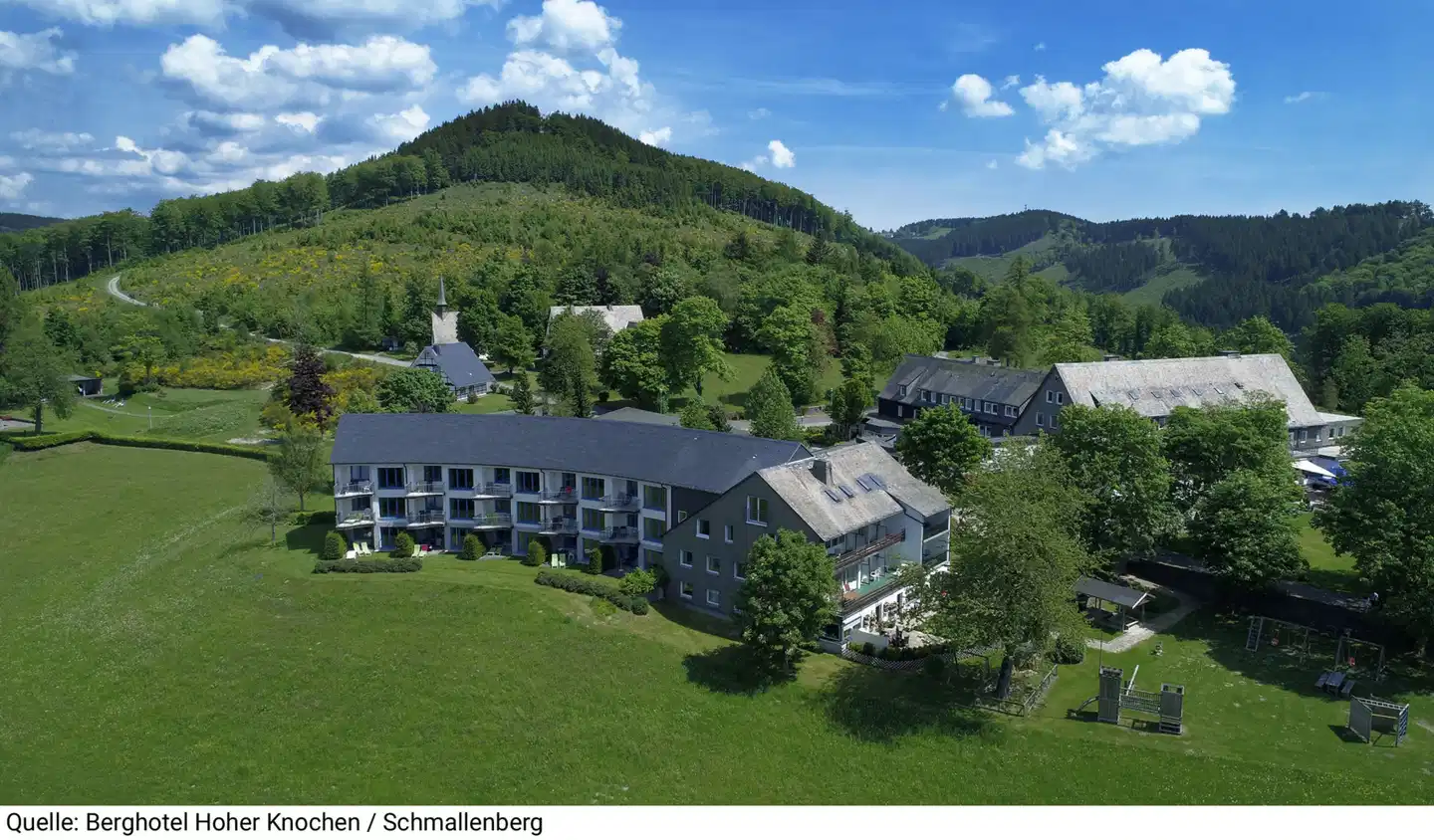 Berghotel Hoher Knochen Aussenansicht