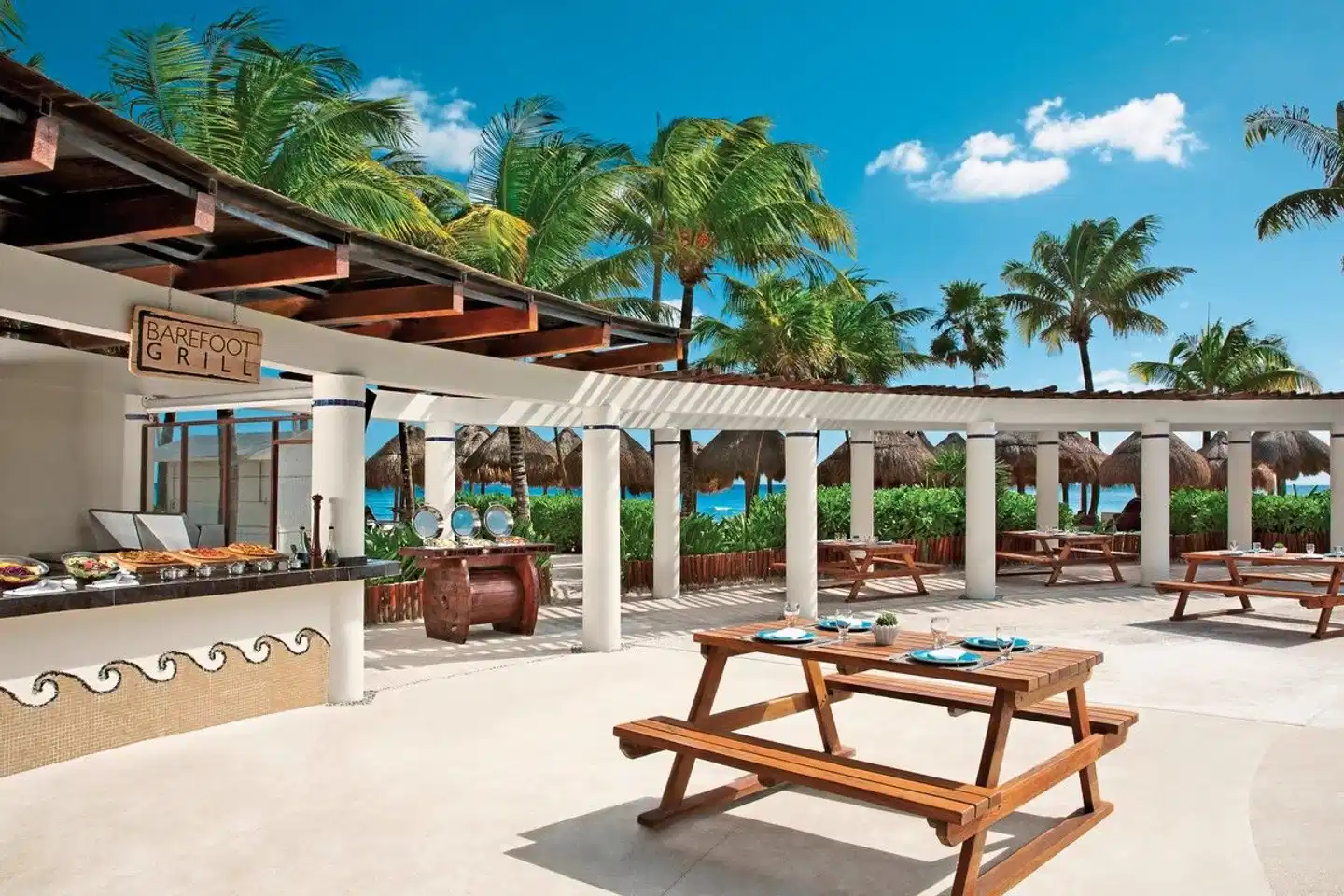 Dreams Tulúm Resort & Spa Terrasse