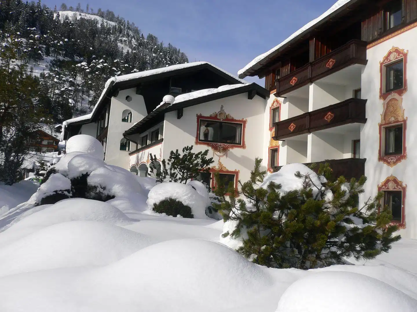 Parkhotel Wallgau Aussenansicht