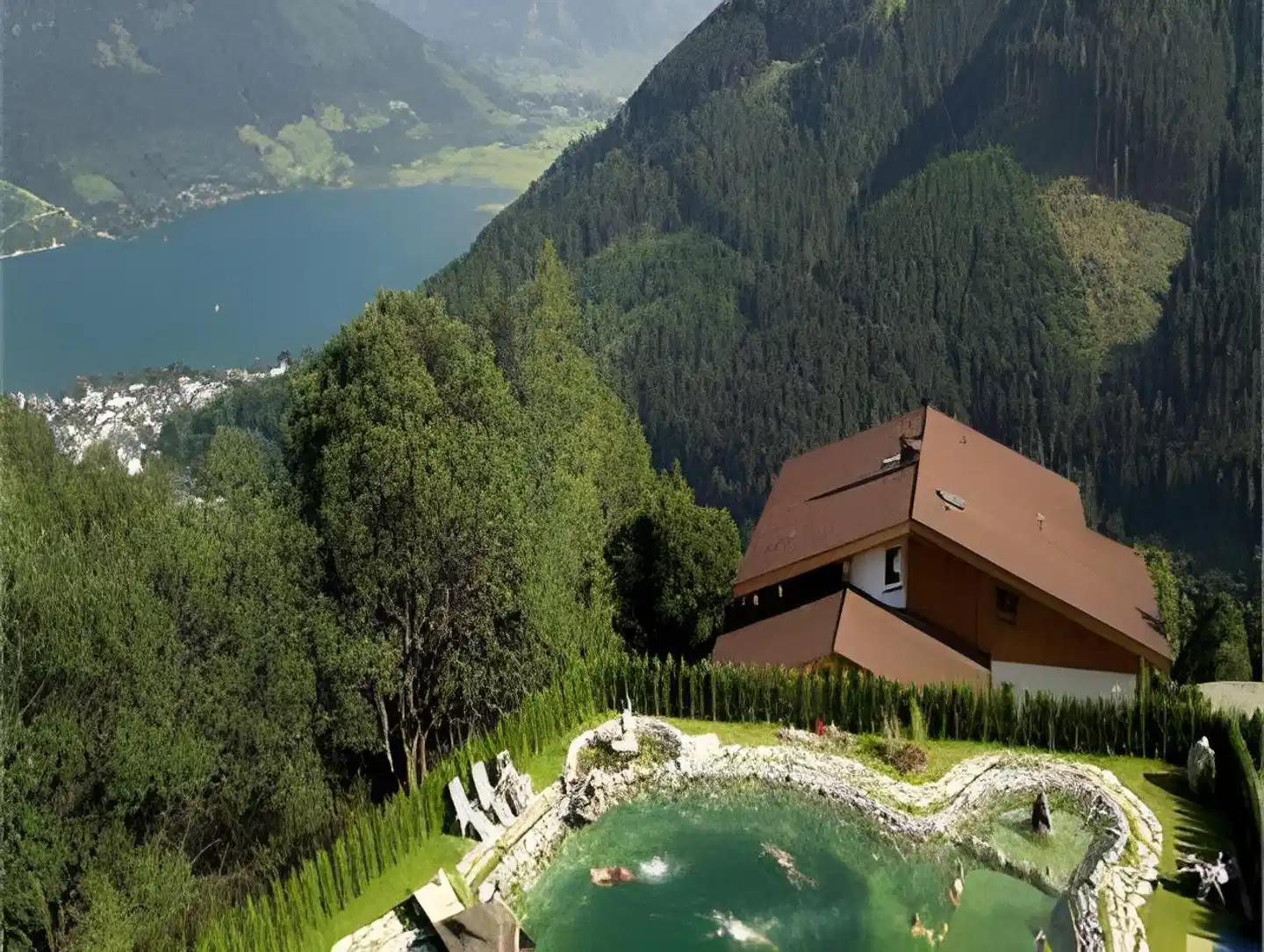 Berghotel Jaga-Alm Landschaft