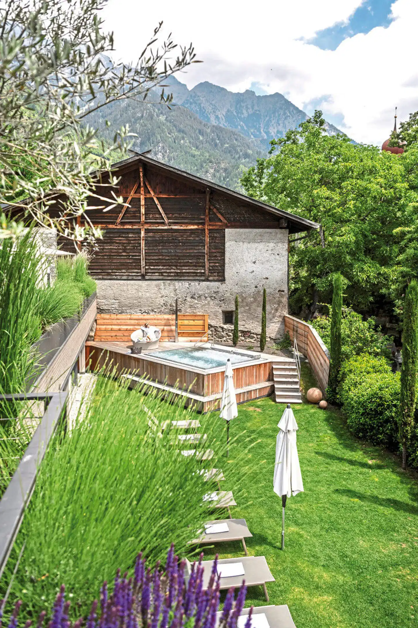 das stachelburg Garten