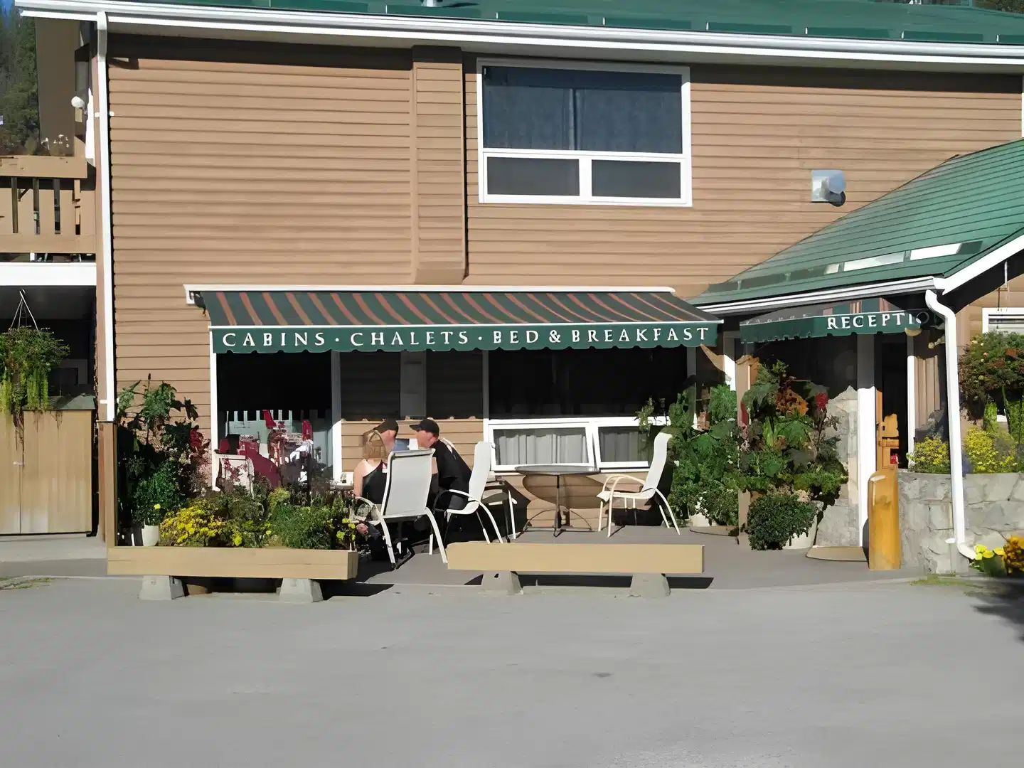 Bear Hill Lodge Terrasse