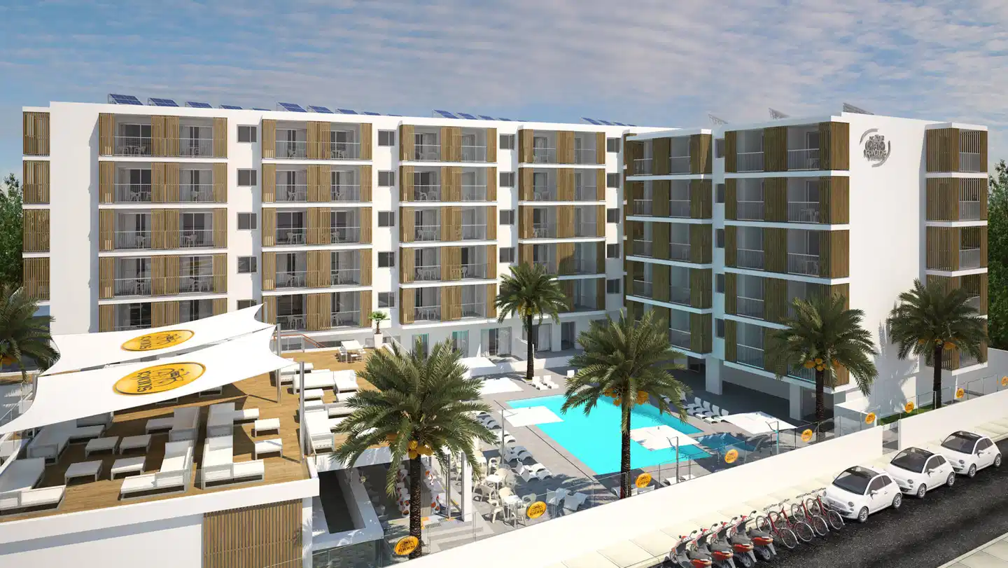 Ryans Ibiza Apartments Modellaufnahme