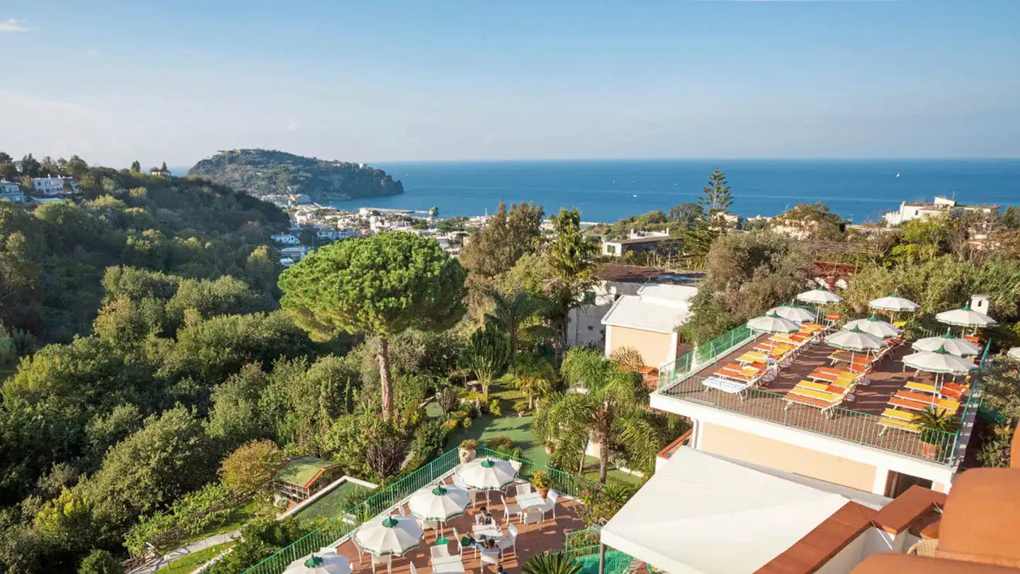 Terme La Pergola & Villa Flavio Terrasse