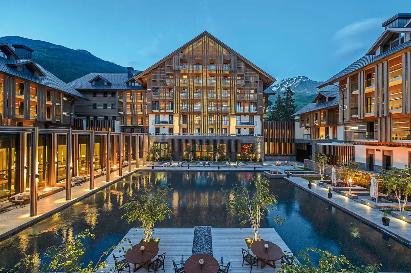The Chedi Andermatt Aussenansicht