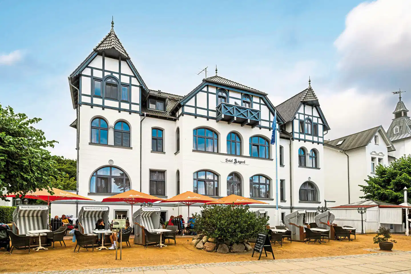 Hotel Asgard & Asgard's Meereswarte Aussenansicht