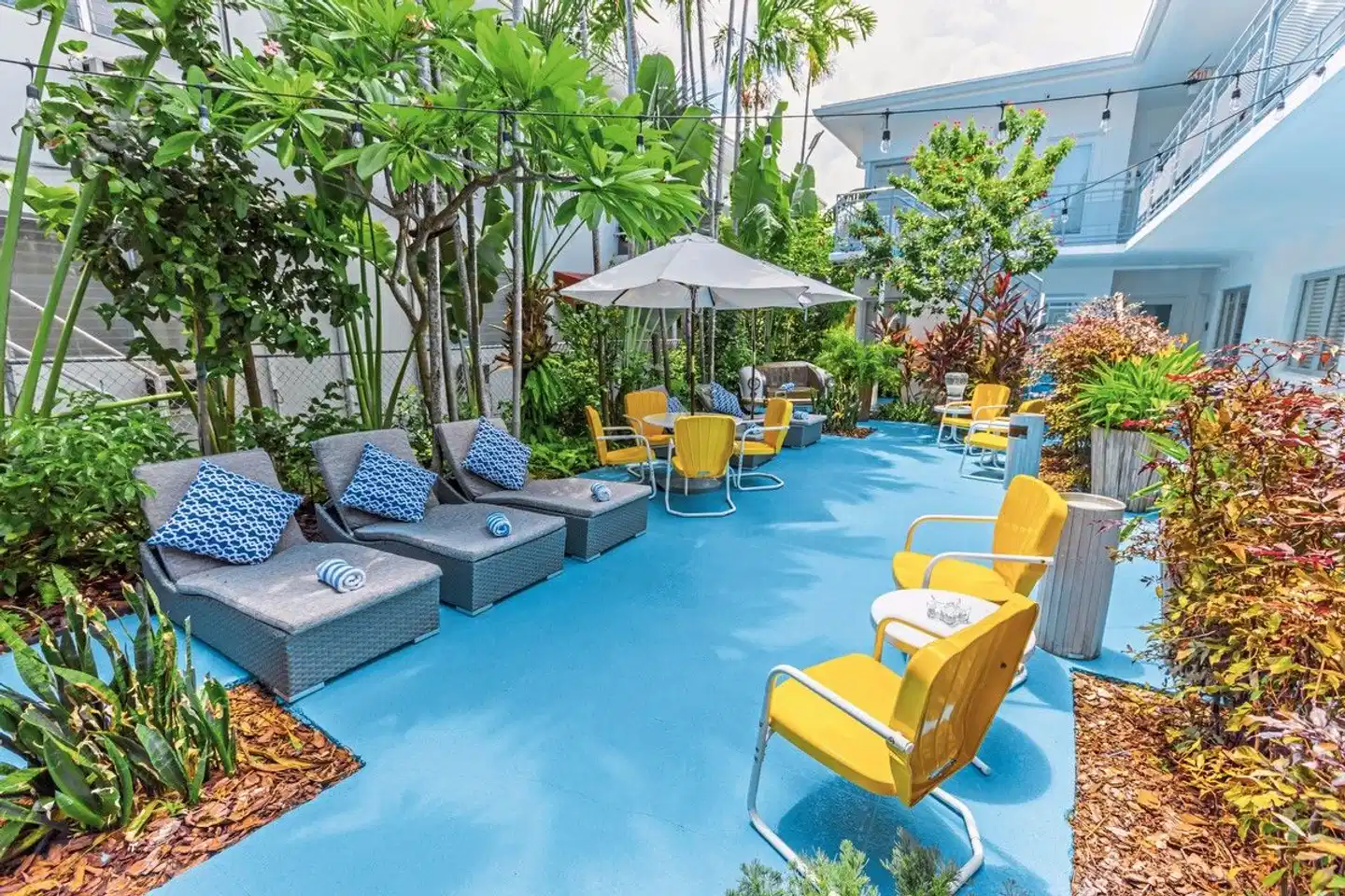 Seaside All Suites Hotel Terrasse