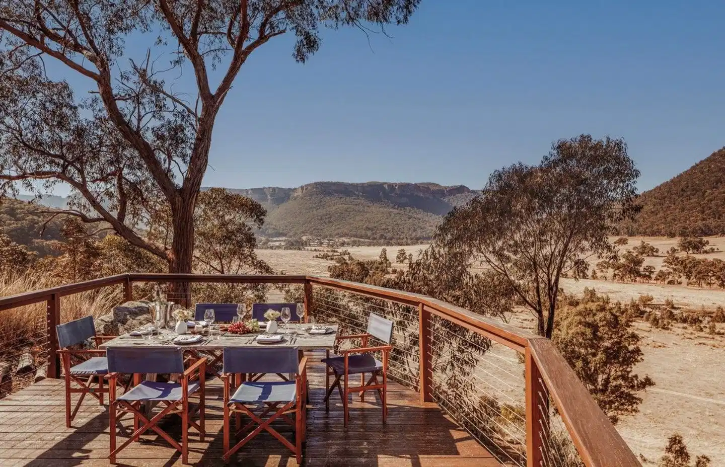 Emirates One&Only Wolgan Valley Terrasse