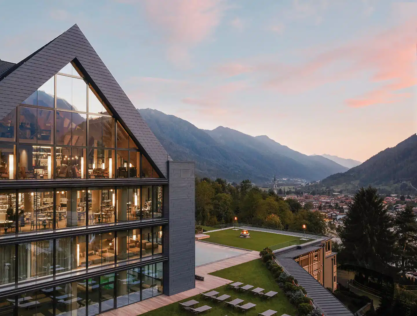Lefay Resort & SPA Dolomiti Aussenansicht