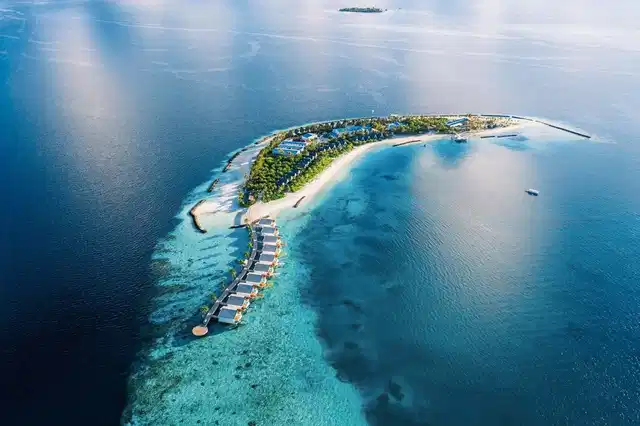 Oaga Art Resort Maldives Landschaft