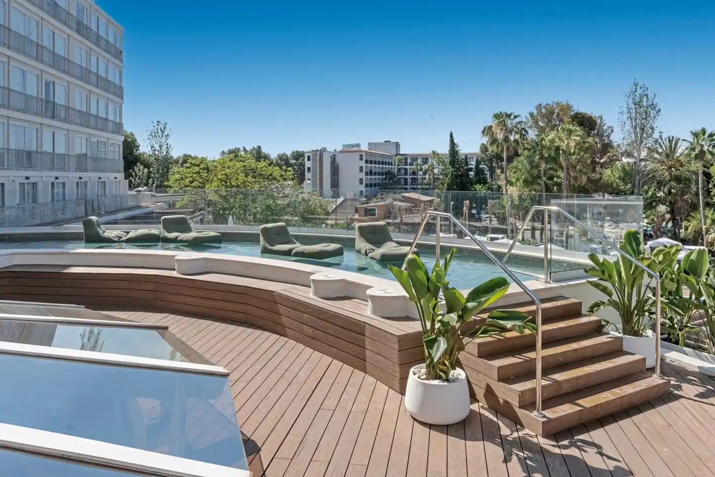 Valentin Grand Park Suite Hotel Terrasse