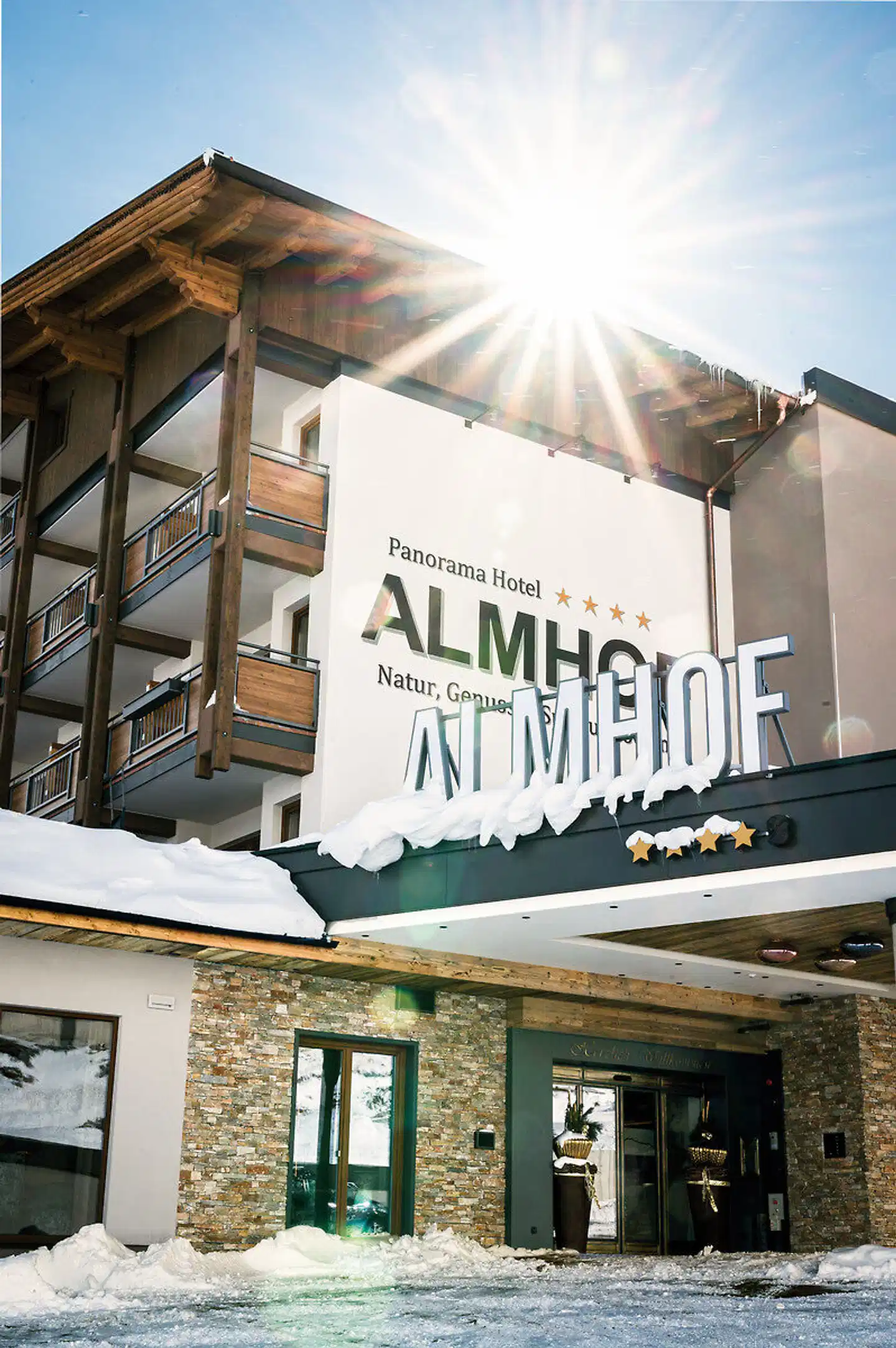 Panorama Hotel Almhof Aussenansicht