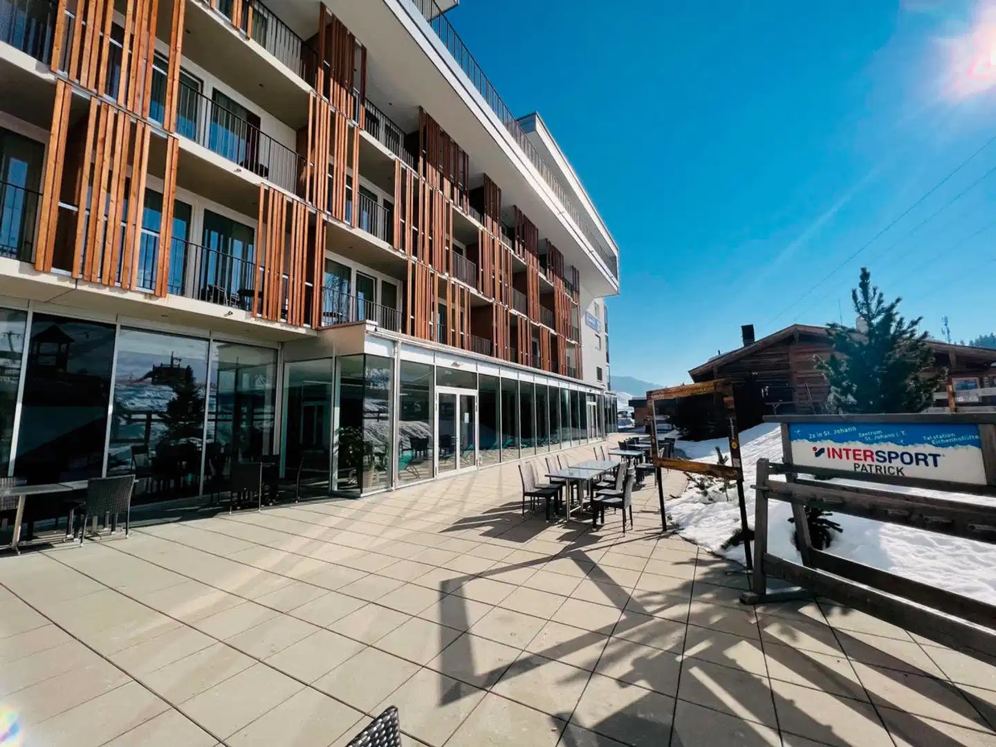 alpenhotel Kaiserfels Terrasse