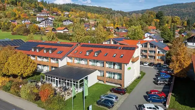 BERGlässig Hotel Bodenmais Aussenansicht