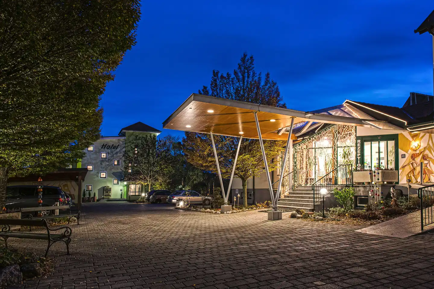 Hotel XYLOPHON Garten