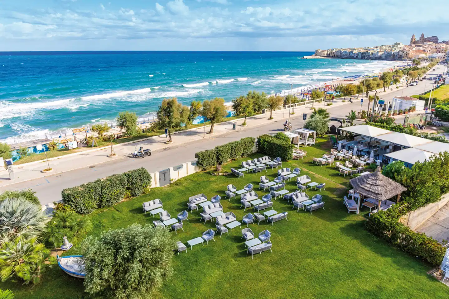 Cefalù Sea Palace Garten