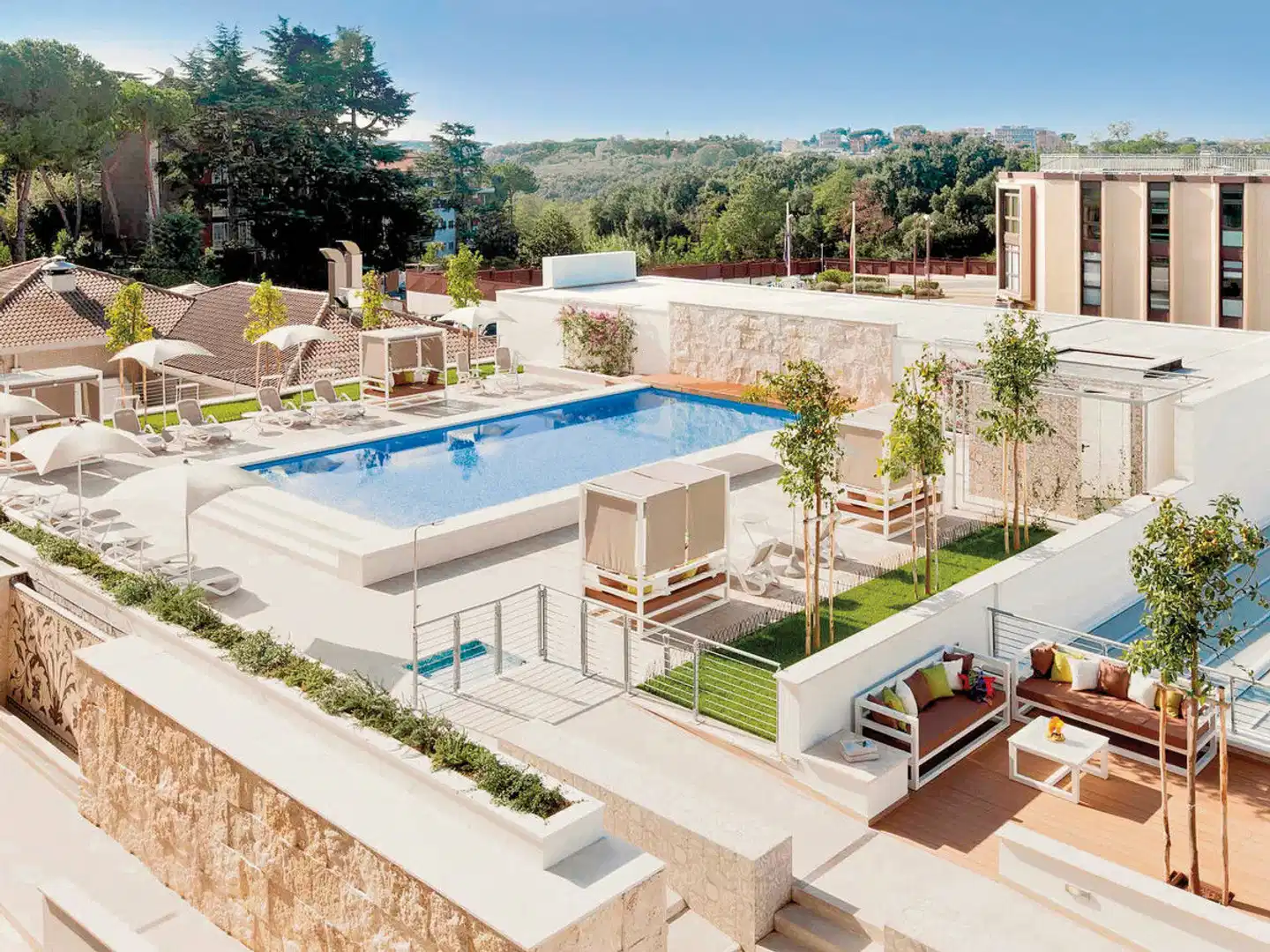 Adagio Rome Vatican Terrasse