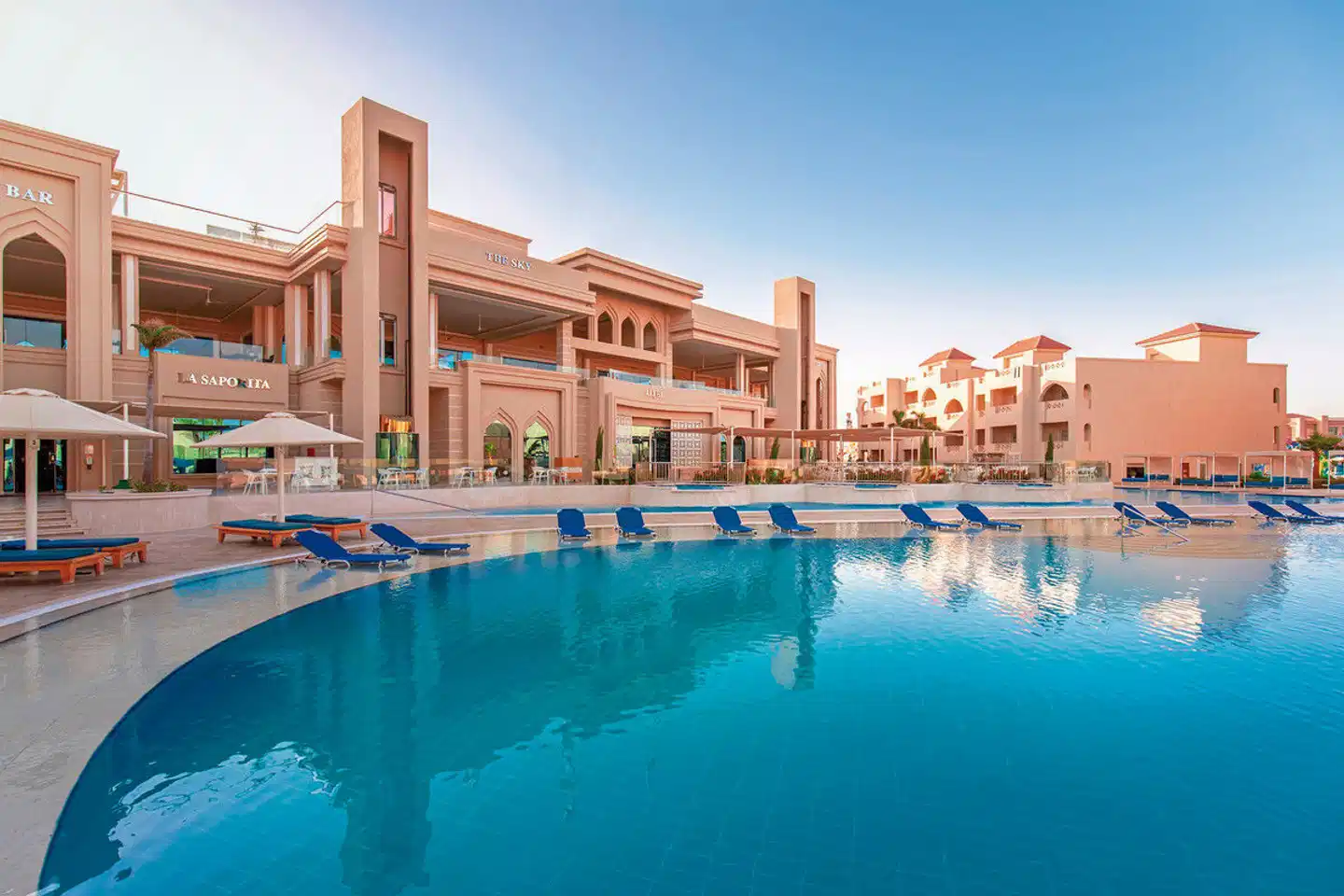 Pickalbatros Aqua Blu Resort Hurghada Aussenansicht